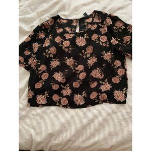 Forever21 floral blouse